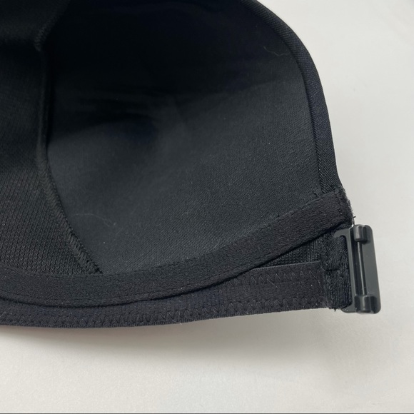 36B Breezies Shimmer Microfiber Front Close Wirefree Bra Black B - Picture 6 of 11